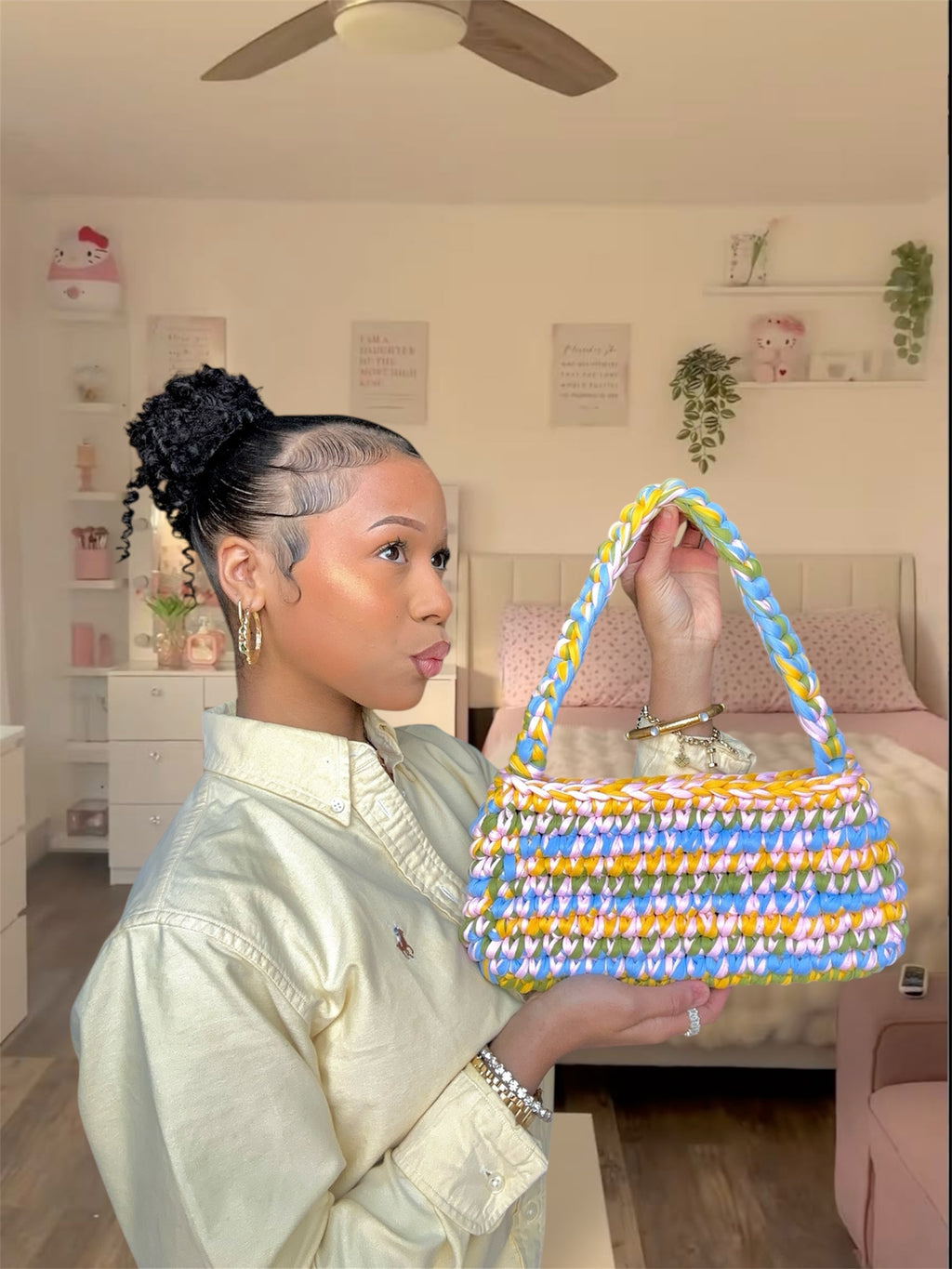 Pastel Picnic Bag