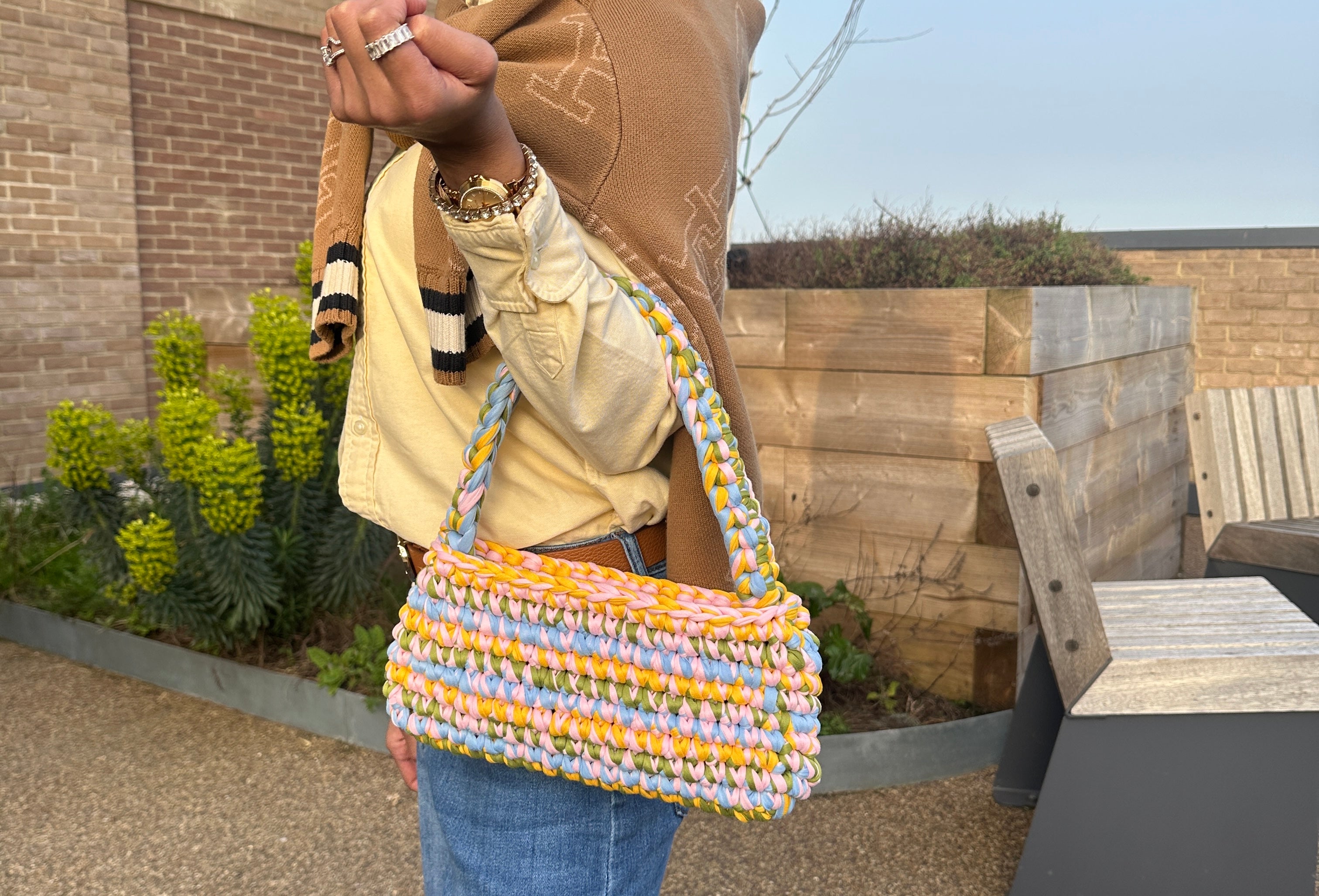Pastel Picnic Bag